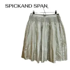 B0062SPICKAND SPAN膝丈プリーツスカート裏地 　デートのサムネイル