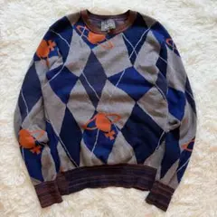 Vivienne Westwood MAN オーブ アーガイル ニット 46のサムネイル