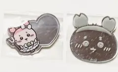 まじかるちいかわ トレーディングミラーステッカー 古本屋 カニちゃん 2個セット