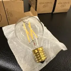 4W LEDフィラメント電球4個セット