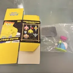 スポンジボブ 筋肉ムキムキ マッスル フィギュア キーチェーン