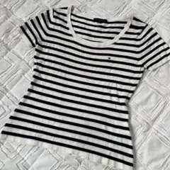 トミーヒルフィガー カットソー ボーダー Sサイズ