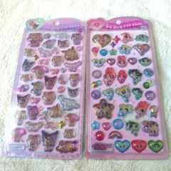 正規品☆うるちゅるPOP SEAL☆サンリオキャラ☆サンリオ日焼け☆パワパフ