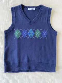 ファミリア familiar ニットベスト 男の子 120