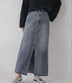 フリンジデニムSK / RETRO GIRL