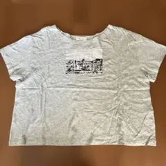 earth music&ecology Tシャツ グレー