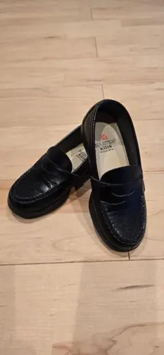 HARUTA　子供用 ブラック ローファー 19cm 19