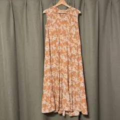 PAUL & JOE UNIQLOコラボ　花柄ロングワンピース Sサイズ