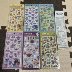 正規品★ボンボンドロップシール　ディズニー　6枚枚セット