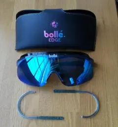 Bolle EDGE サングラス ケース&取り替え用フック型テンプル付き