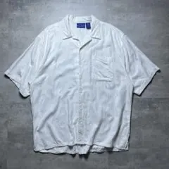 90s オーシャンパシフィック 半袖シャツ アロハシャツ ジャガード地のサムネイル