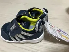 新品　IFME イフミー　ネイビー/イエロー スニーカー 12cm ベビー