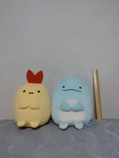 すみっコぐらし えびふらいのしっぽ とかげ ぬいぐるみ セット