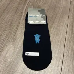 【新品】EMPORIO ARMANI MANGA BEAR ソックス ブラックのサムネイル