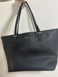 kate spade 黒 トートバッグ