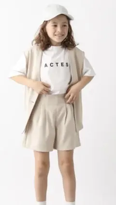 【数回着用】GLOBAL WORKイージーケアセットアップ