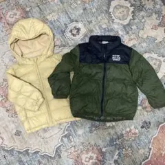子ども服ダウン　2点セット