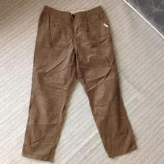 レディース パンツ LL コーデュロイ
