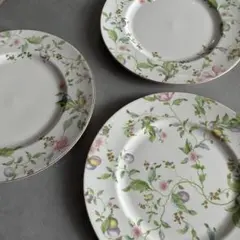 【未使用品】 SWEET PLUM プレート　大皿×5 未使用品】Wedgwood SWEET PLUM プレート 大皿×5 - メルカリ