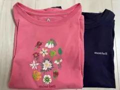 mont-bell Tシャツ 2着 セット　レディース