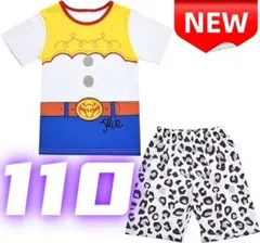 ✨新品✨ジェシー キッズパシャマ 半袖Tシャツ ショートパンツ 綿100 110