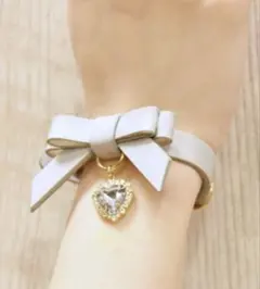 ‪‪❤︎‬LIZLISA‪‪❤︎‬ リボンブレスレット ブルーのサムネイル