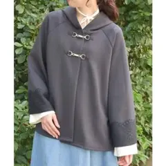 ダンボールニットポンチョ