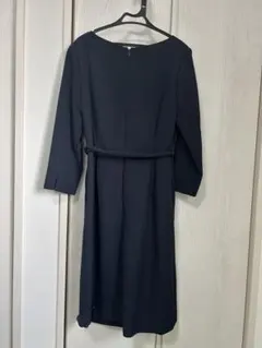 ROPÉ PICNIC ネイビー ひざ丈ワンピース 38