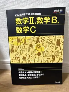 2026共通テスト総合問題集 数学II, B, C ✨美品✨
