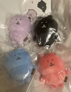 ナガノキャラクターズ カラーなナガノのくまマスコット 4色セット　お顔厳選