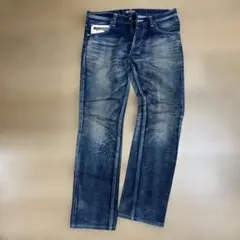 reversal ダークブルー ストレートジーンズのサムネイル