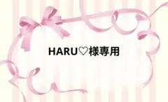 HARU♡様専用ページです