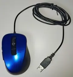 サンワサプライ 静音有線ブルーLEDマウス5ボタン MA-BL156BLのサムネイル