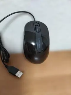 ELECOM M-BL17UBBK 有線マウス 本体　ほぼ未使用　動作確認済み