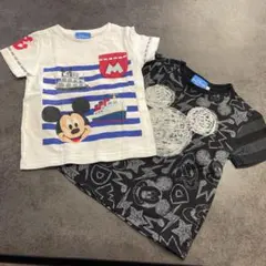 東京ディズニーリゾート ミッキーマウス Tシャツ 110cm 2枚セット