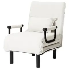 M3191-136-100】一人掛けソファ 座面高さ35cm 折り畳み可能 - メルカリ