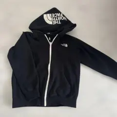 THE NORTH FACE 裏起毛ブラックパーカー 150