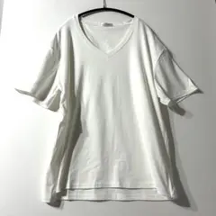 MINIMINI STORE Vネック 半袖 Tシャツ 白 M ゆったりのサムネイル