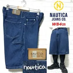 NAUTICA Baggy Short デニム バギーショーツ 刺繍ロゴ