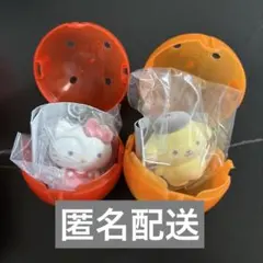 サンリオ　ふわふわフロッキードール　ポムポムプリン　キティ