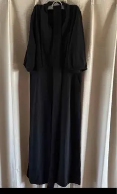 オールインワン サロペット パンツ ドレス 袖レース シースルー 結婚式ドレス