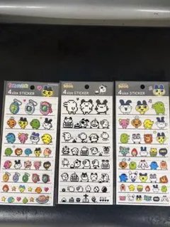 新品未使用 たまごっち　4サイズステッカー　3種セット