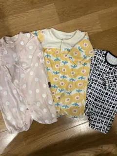 長袖ロンパースまとめ売り 50-60