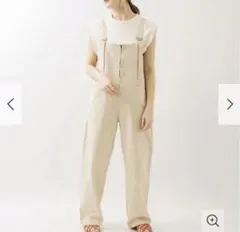 EKAL アイボリー サロペット　アーバンリサーチ