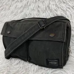 PORTER ポーター　スモーキー　ショルダーバッグ　二層式