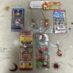 ハローキティ ストラップ 7個セット