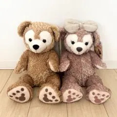 【新品】JCBザ・クラス　ディズニー　ダッフィー　シェリーメイ ぬいぐるみセット