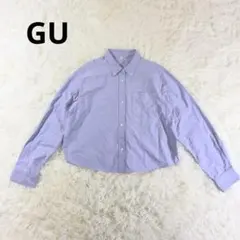 【ジーユー GU】オックスフォードシャツ ライトブルー XL ボタンダウン 長袖のサムネイル