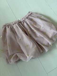 H&M ピンク チュールスカート EUR 110/116