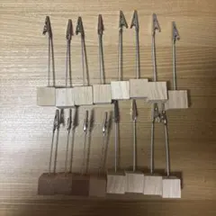 【即日発送】メモスタンドクリップ　16個　結婚式